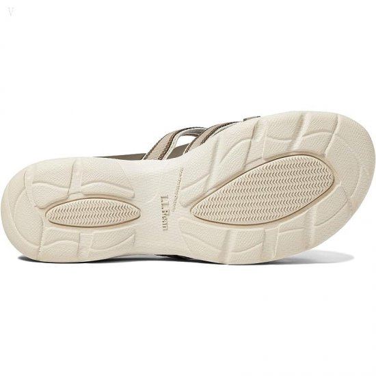 L.L.Bean Boothbay Sandal Slide Dark Cement ID-DoPpIm5A
