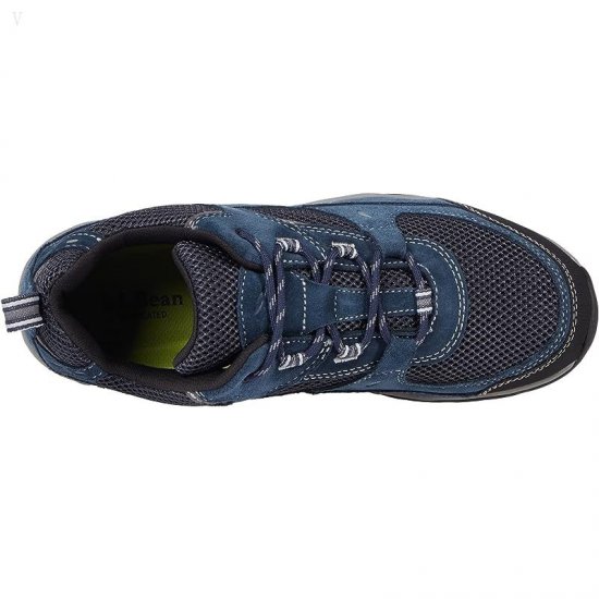 L.L.Bean Trail Model Hiker 4 Ventilated Low Storm Blue/Carbon Navy ID-QWMIasGB
