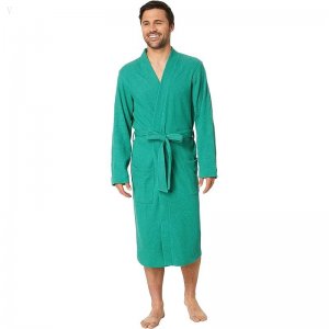 L.L.Bean Comfort Waffle Robe Regular Rustic Green Heather ID-tUJYhuCP