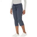 L.L.Bean Petite Ripstop Pull-On Capri Pants Carbon Navy ID-pM73JaqB