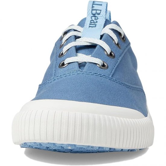 L.L.Bean Eco Woods Shoe Canvas Lace-Up Moonlight Blue ID-mOS9dfBB