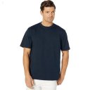 L.L.Bean Carefree Unshrinkable T-Shirt without Pocket Short Sleeve Navy Blue ID-alVsC1AO