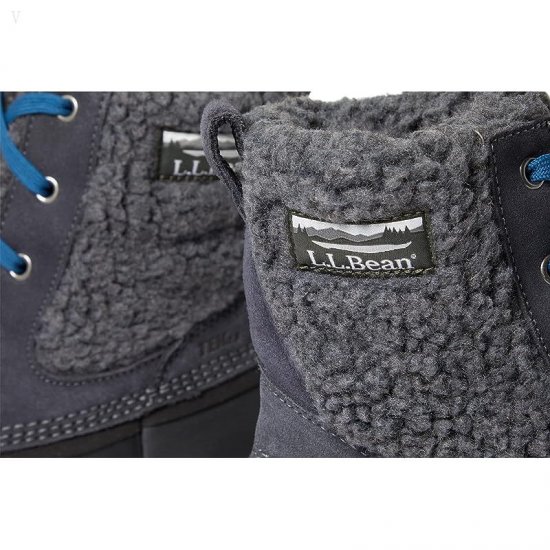 L.L.Bean Rangeley Pac Boot Ankle Water Resistant Insulated Alloy Gray/Alloy Gray ID-WeF2coFV