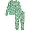 L.L.Bean Organic Cotton Fitted Pajamas (Toddler) Peppermint Moose ID-c49Vq3d7