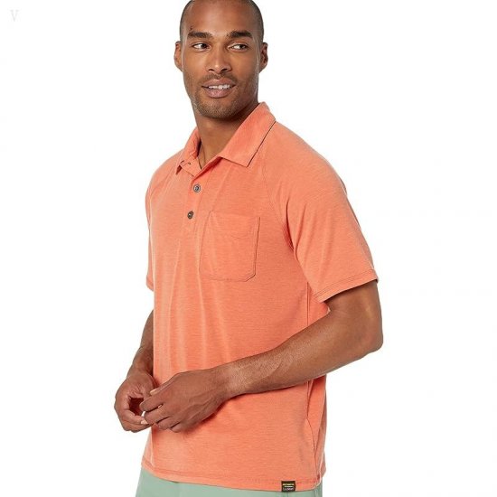 L.L.Bean Everyday SunSmart Polo Short Sleeve Terra-Cotta ID-bCbwLhAJ