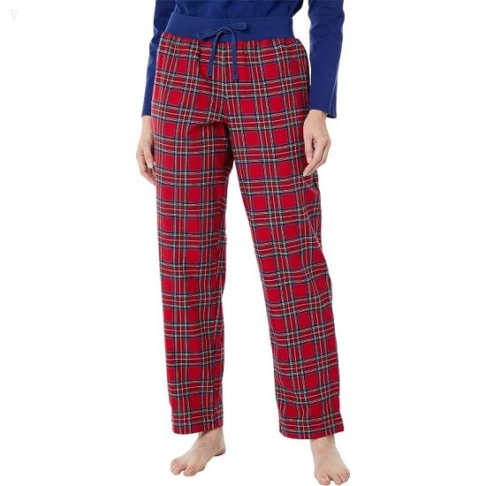 L.L.Bean Camp Pajama Set Deep Marine Blue ID-i44mOk5g