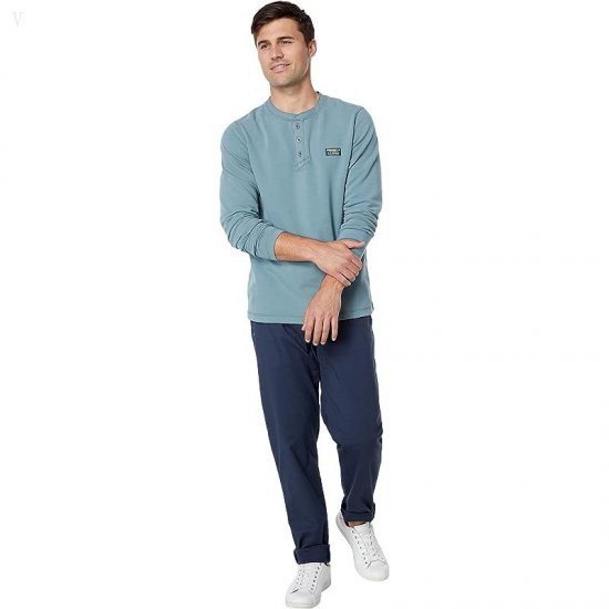 L.L.Bean Comfort Camp Henley Forest Gray ID-kGfIuiUx