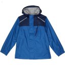 L.L.Bean Trail Model Rain Jacket Color-Block (Little Kids) Deep Sapphire ID-tYRW26nI