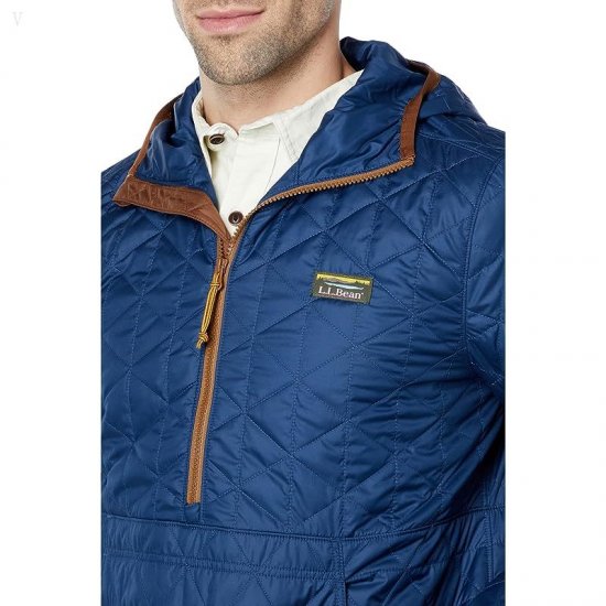 L.L.Bean Katahdin Insulated Pullover Regular Mariner Blue ID-sEZQM4Wv