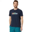 L.L.Bean Everyday SunSmart Tee Short Sleeve Graphic LLBean Rainbow Logo ID-uKceZTcG