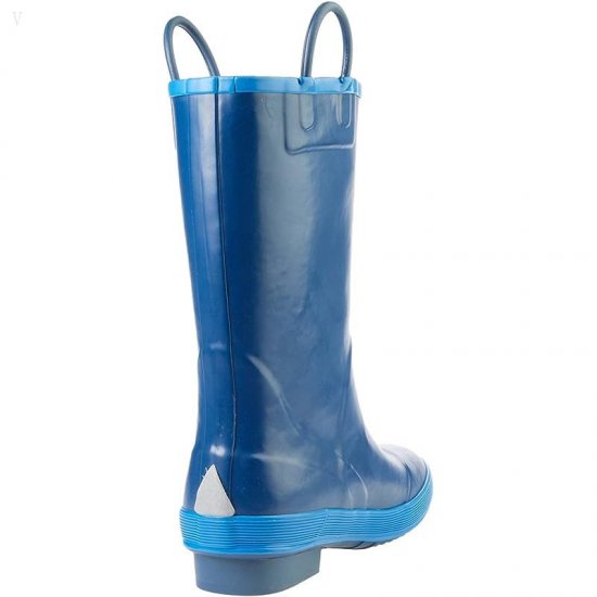 L.L.Bean Puddle Stompers Rain Boots (Toddler/Little Kid) Dark Royal Blue ID-tNmSzFH6