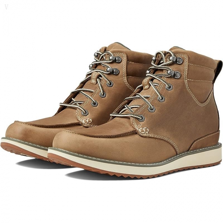L.L.Bean Stonington Boots Moc Toe River Rock/Dark Loden ID-5JN7tfSs - Click Image to Close
