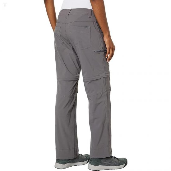 L.L.Bean No Fly Zone Zip Off Pants Dark Silt ID-7vVfaGyB