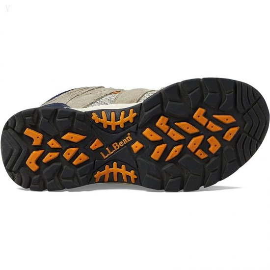L.L.Bean Trail Model Hiker Water Resistant (Toddler/Little Kid/Big Kid) River Rock/Classic Navy ID-Nc2cdwgI