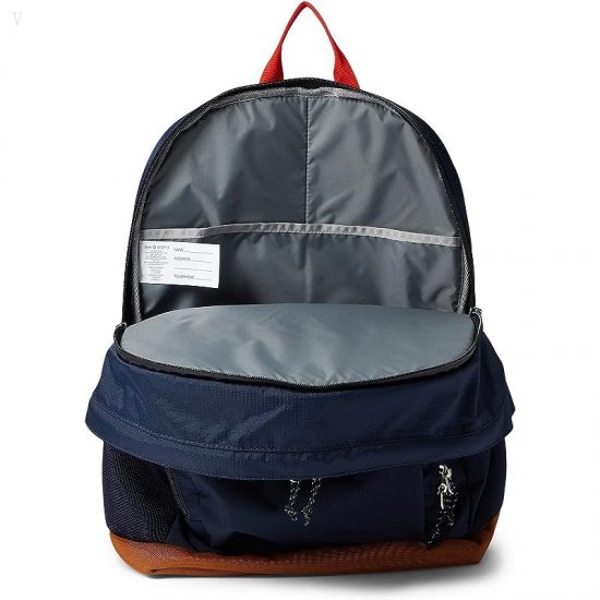 L.L.Bean Mountain Classic School Backpack Classic Navy/Glazed Ginger ID-liYcPHhe