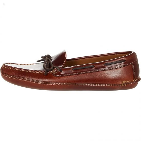 L.L.Bean Leather Double-Sole Slipper Leather Lined Brown ID-94wf22Ws