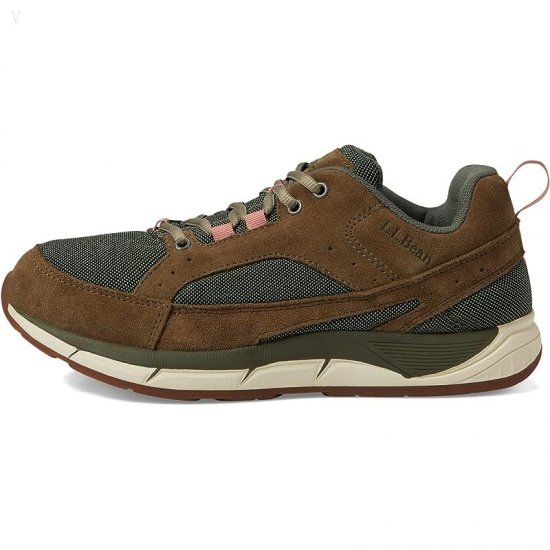 L.L.Bean Bean\'s Comfort Fitness Walker Suede Mesh Peat Moss/Dark Loden ID-7YFeyZWF