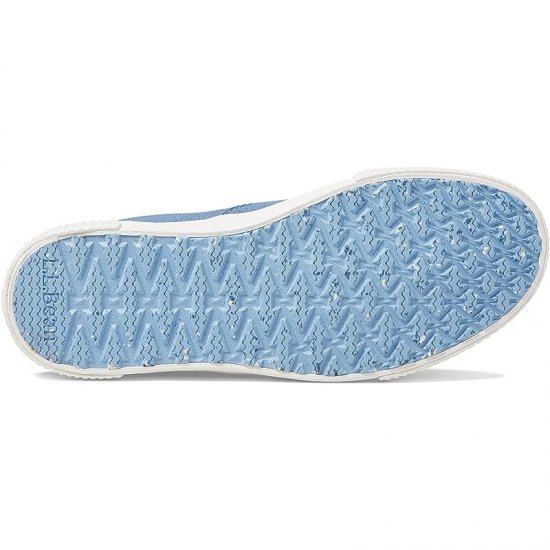 L.L.Bean Eco Woods Shoe Canvas Lace-Up Moonlight Blue ID-mOS9dfBB