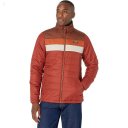 L.L.Bean Mountain Classic Puffer Jacket Color-Block - Tall Dark Russet/Dark Barley ID-obxTcW6d