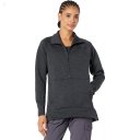 L.L.Bean FlexForward Quilted 1/2 Zip Pullover Midnight Black Heather ID-q1QALbN0