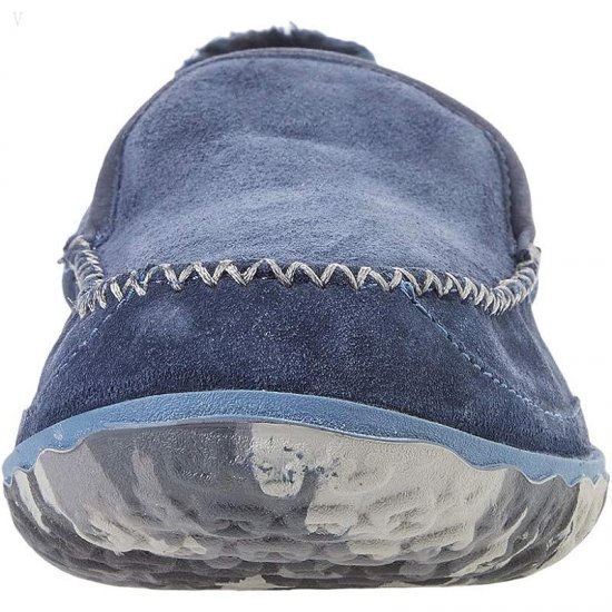 L.L.Bean Mountain Slippers Carbon Navy ID-LLf0CeEP