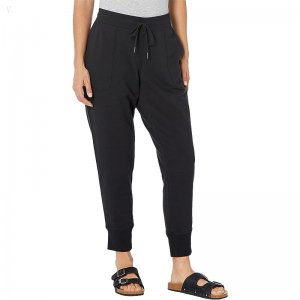L.L.Bean Petite Bean's Cozy Joggers Midnight Black ID-S0mnuwBa