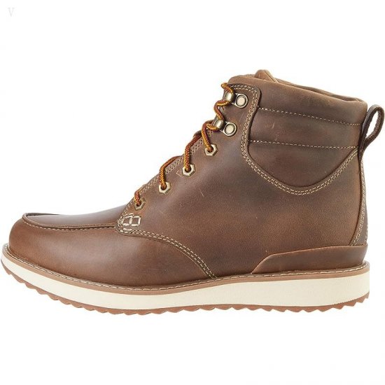 L.L.Bean Stonington Boots Moc Toe Dark Cocoa ID-eSnDWBOQ