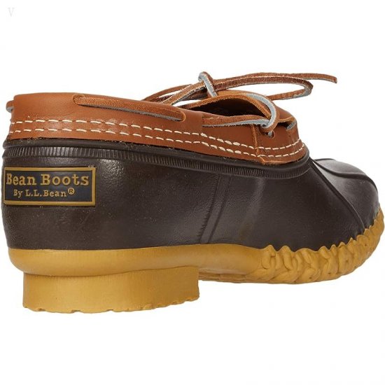 L.L.Bean Bean Boots Rubber Moc Tan/Brown ID-mYQ6df7p