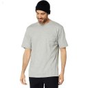L.L.Bean Carefree Unshrinkable Tee with Pocket Short Sleeve Gray Heather ID-yutFdarE