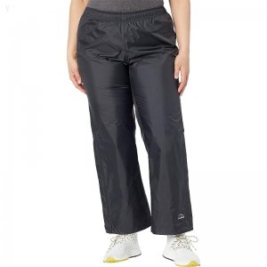 L.L.Bean Petite Trail Model Rain Pants Black ID-gcEGC3wq