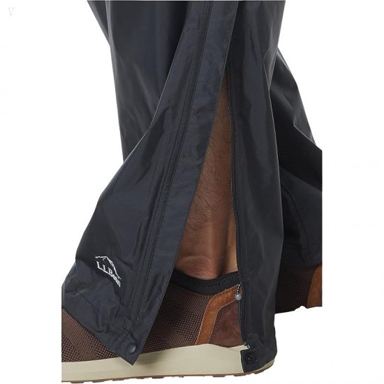 L.L.Bean Trail Model Rain Pants Black ID-gLYJmg1E