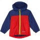 L.L.Bean Discovery Rain Jacket Color-Block (Toddler) Lobster Red/Dark Royal Blue ID-uQt8UU98