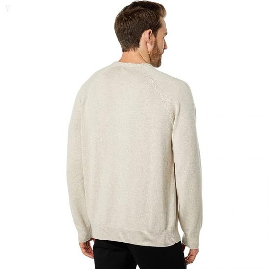 L.L.Bean Wicked Soft Cotton Cashmere Crew New Khaki ID-Zn9qjcu9