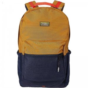 L.L.Bean Mountain Classic Cordura Pack Classic Navy/Antique Gold ID-g8INqw1W