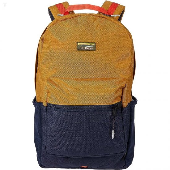 L.L.Bean Mountain Classic Cordura Pack Classic Navy/Antique Gold ID-g8INqw1W
