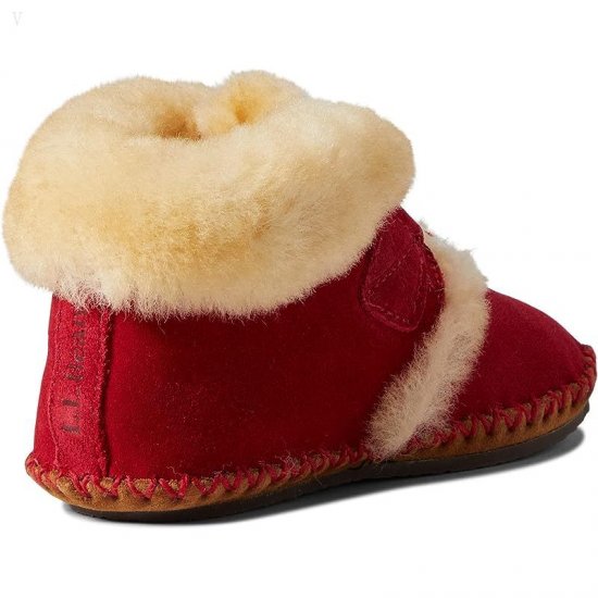 L.L.Bean Wicked Good Slipper (Toddler) Nautical Red ID-oR5Y5j8M