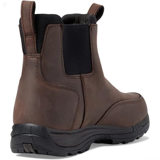 L.L.Bean Traverse Trail Boot Leather Pull-On Water Resistant Insulated Root Beer ID-Gf9dv1c8