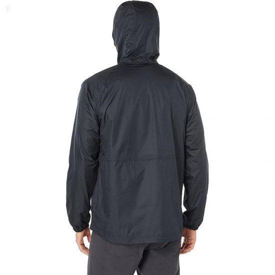 L.L.Bean Waterproof Windbreaker Jacket Black ID-C8D0Nzoq
