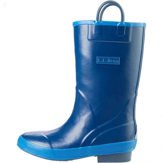 L.L.Bean Puddle Stompers Rain Boots (Toddler/Little Kid) Dark Royal Blue ID-tNmSzFH6