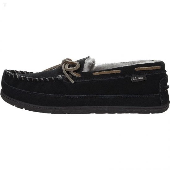 L.L.Bean Wicked Good Moccasins Black ID-SStjDm5x