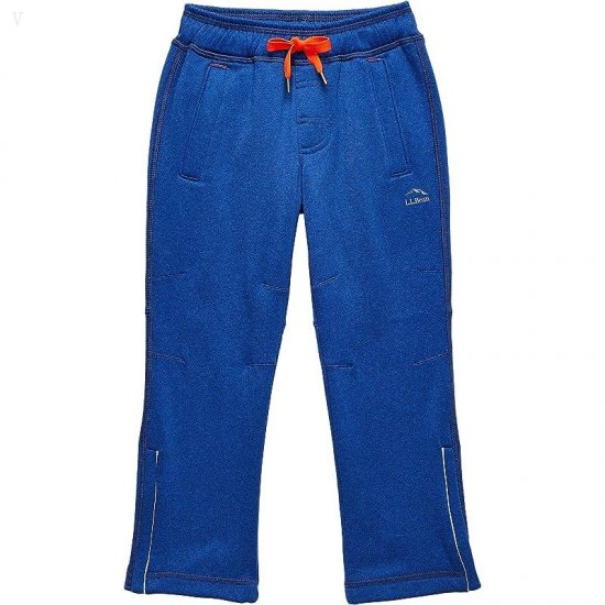 L.L.Bean Mountain Fleece Pants (Big Kids) Regatta Blue Heather ID-sd6X8HQK