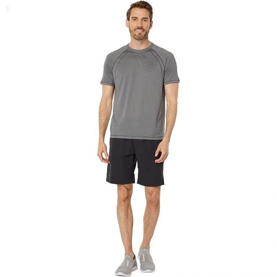 L.L.Bean Quick Dry Trail Tee Short Sleeve Graphite ID-8lePYJHD