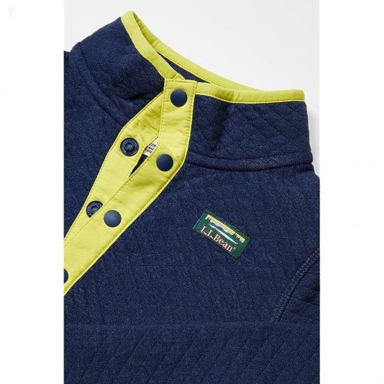 L.L.Bean Quilted Popover (Toddler) Nautical Navy ID-zKN6kEMA
