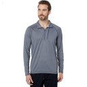 L.L.Bean Quick Dry Trail Tee 1/4 Zip Graphite ID-IUT144tb