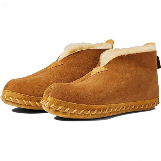 L.L.Bean Wicked Good Slipper Brown ID-T5f3DA9r