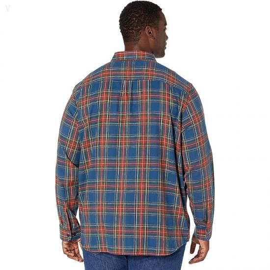 L.L.Bean Scotch Plaid Flannel Traditional Fit Shirt MacBeth Old Colours ID-NmZm39Q6