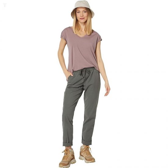 L.L.Bean Ripstop Pull-On Pants Dark Taupe ID-Yq8GbNAs