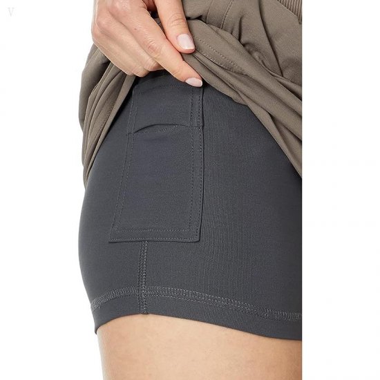 L.L.Bean Vista Camp Skort Toasted Almond ID-56H6zgxU