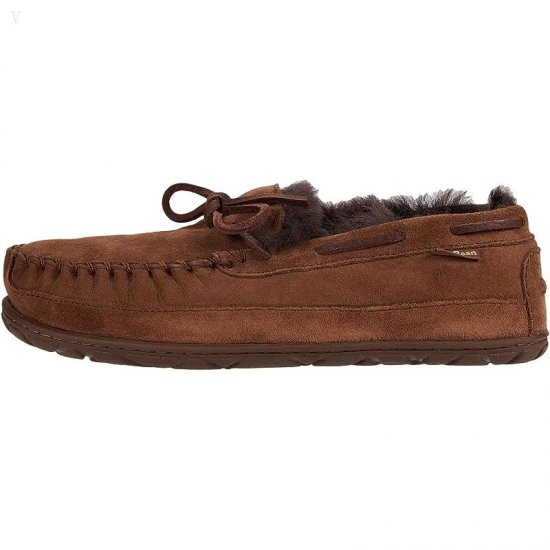 L.L.Bean Wicked Good Moccasins Chocolate Brown ID-GtdJ5QGH