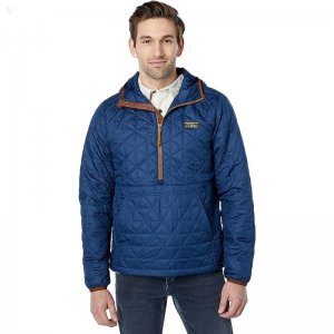 L.L.Bean Katahdin Insulated Pullover Regular Mariner Blue ID-sEZQM4Wv